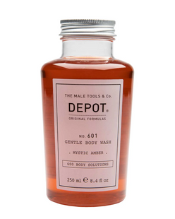 Парфюмированный гель для душа DEPOT 601 Gentle Body Wash Mystic Amber 250 мл 8032274079064 фото