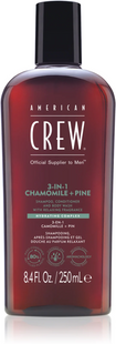 Шампунь 3 в 1 American Crew Shampoo Conditioner and Body Wash Chamomile Pine 250мл 738678003381 фото