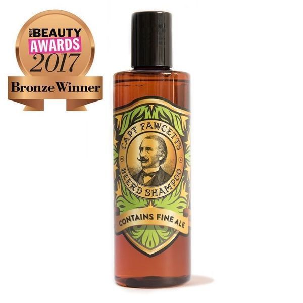 Шампунь для бороди виготовлений на основі пива Capitan Fawcett Beer'd Shampoo 250ml F5555 фото