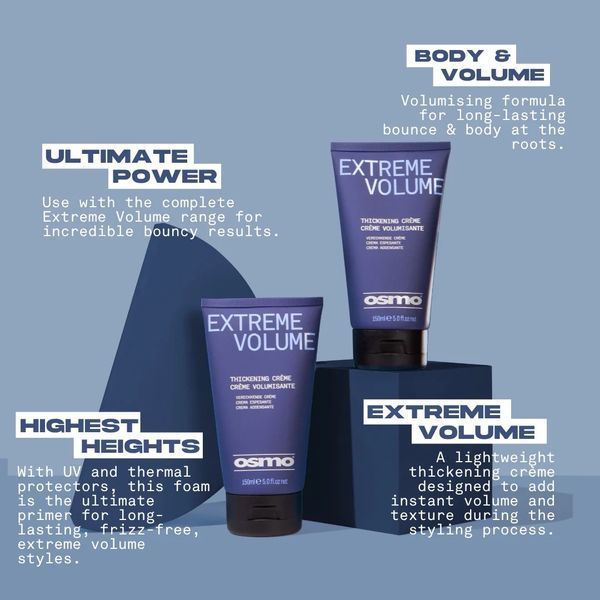Крем для об'єму волосся OSMO Extreme Volume Thickening Cr&egrave;me для тонкого волосся 150 мл 065065 фото