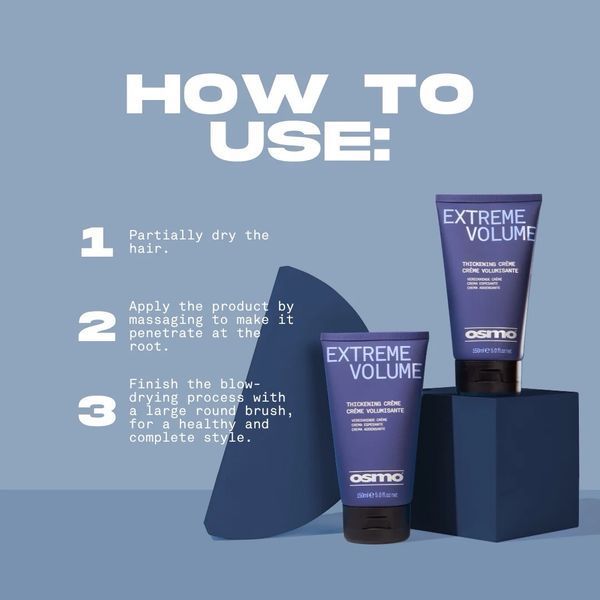 Крем для об'єму волосся OSMO Extreme Volume Thickening Cr&egrave;me для тонкого волосся 150 мл 065065 фото