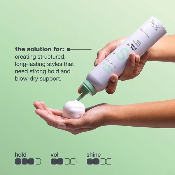 Піна для укладки milk shake Lifestyling Shaping Foam для структури та тривалої фіксації волосся 200 мл 8032274190578 фото