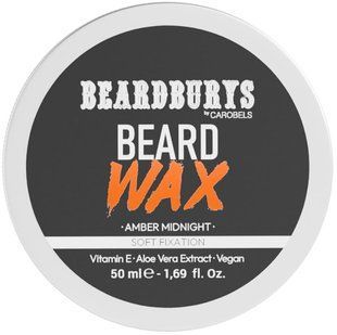 Віск для бороди Amber Midnight Beardburys, 50 мл 412766 фото