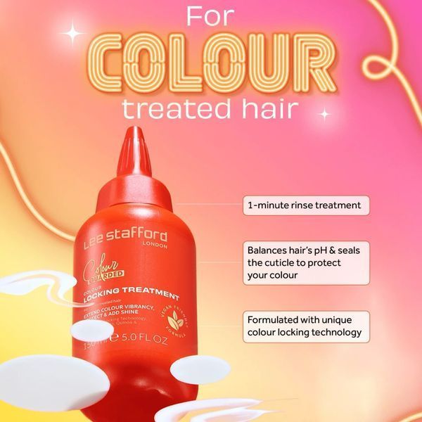 Експрес-догляд для волосся Lee Stafford Colour Guarded Colour Locking для захисту кольору 150 мл LS2588 фото