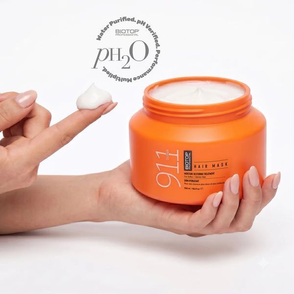 Маска для волос Biotop Professional 911 Quinoa Hair Mask увлажняющая для сухих и окрашенных волос 250 мл 834290 фото