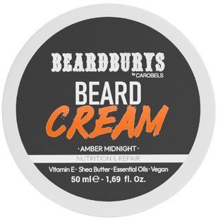 Крем поживний та відновлювальний для бороди Amber Midnight Beardburys, 50 мл 0412767 фото