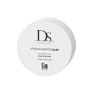 Глина Sim Sensitive DS Strong Matte для чёткой текстуры и сильной фиксации волос 50 мл 11052 фото