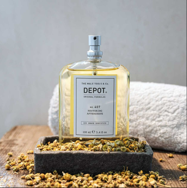 Лосьйон DEPOT 407 чоловічий після гоління для відновлення та освіження шкіри 100 мл 8032274061267 фото