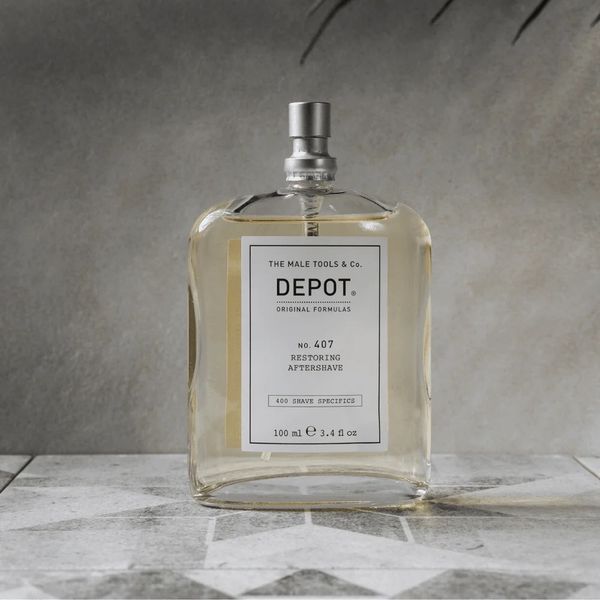 Лосьйон DEPOT 407 чоловічий після гоління для відновлення та освіження шкіри 100 мл 8032274061267 фото