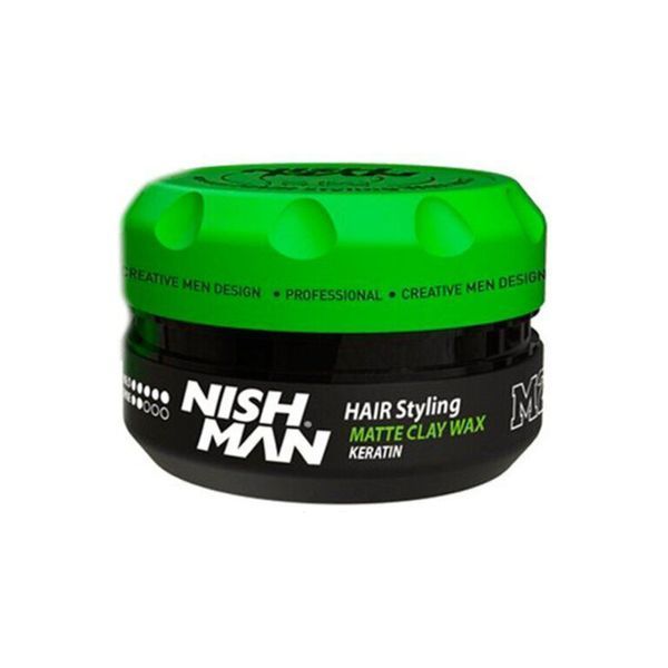 Глина для укладки Nishman Hair Matte Clay M2 100ml 8682035081067 фото