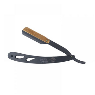 Небезпечна бритва Nishman Metal Barber Razor Black & Gold 2000006278012 фото