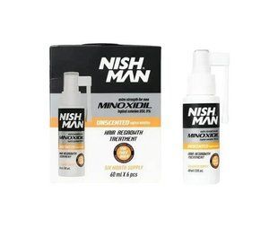 Засіб для росту волосся Nishman Minoxidil 5% на 6 місяців 6*60 мл 8684736670793 фото