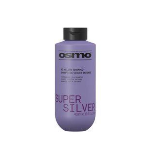 Фіолетовий шампунь OSMO Super Silver No Yellow Shampoo проти жовтизни для сивого та освітленого волосся 400 мл 065184 фото