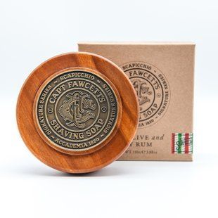Мыло для бритья (инжир, оливка и лавровый ром) Capitan Fawcett Scapicchio Shaving Soap 110g F5553 фото