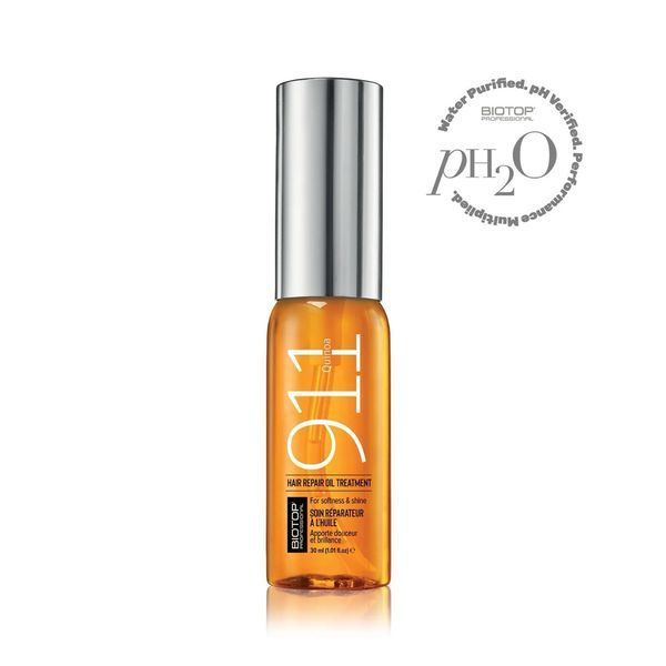 Масло для волос Biotop Professional 911 Quinoa Hair Repair Oil смываемое для мягкости и блеска 30 мл 835655NEW фото
