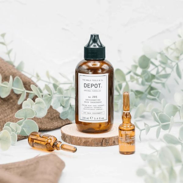Лосьйон DEPOT 205 Invigorating Hair Treatment зміцнювальний для коренів 100 мл 8032274012443 фото