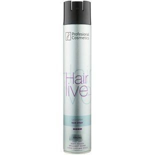 Лак для волос Profesional Cosmetics Hairlive Hair Spray Strong Hold сильной фиксации 1000 мл 1171 фото