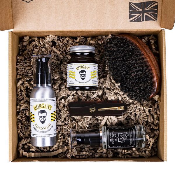 Подарунковий набір для догляду за бородою Morgans Beard Gift Set M064 фото