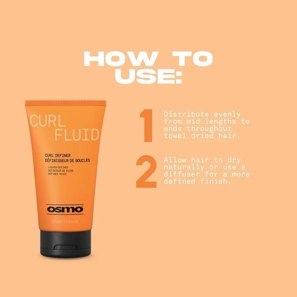 Гель для кучерявого волосся OSMO Curl Fluid для об'єму та блиску локонів 150 мл 065053 фото