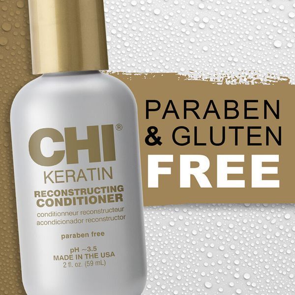 Кондиционер для поврежденных волос CHI Keratin Reconstructing Conditioner для восстановления и гладкости 59 мл CHI0221 фото