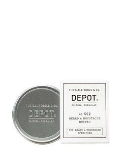 Баттер DEPOT 502 чоловічий для живлення та зм'якшення бороди 30 мл 8032274061328 фото
