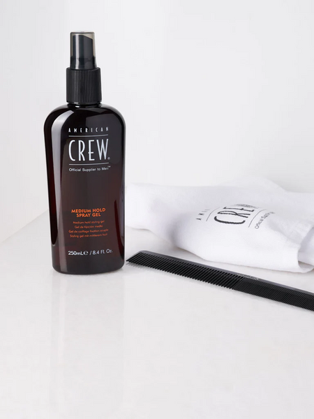 Спрей-гель для укладання American Crew Medium Hold Spray Gel 250ml 738678151846 фото