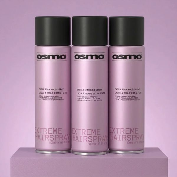 Лак для волосся OSMO Extreme Extra Firm Hairspray екстрасильної фіксації без склеювання 500 мл 064013 фото