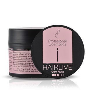 Помада-жвачка для укладки Profesional Cosmetics Hairlive Gum Paste с легкой фиксацией 100 мл 1384 фото