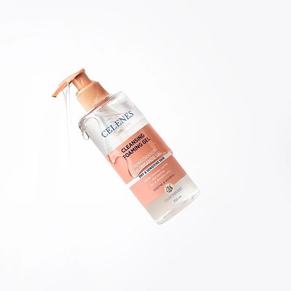 Очищувальна пінка-гель для вмивання Celenes by Sweden Cloudberry Cleansing Foaming Gel для сухої та чутливої шкіри 250 мл 5160067 фото