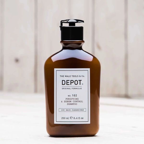 Шампунь DEPOT 102 Purifying & Sebum Control от перхоти и себума 250 мл 8032274151166 фото
