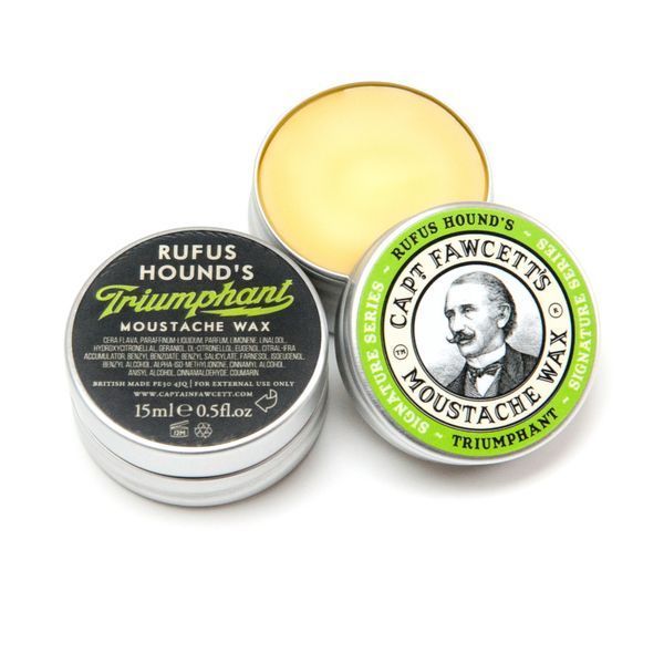 Воск для усов фирменная серия Capitan Fawcett Triumphant Moustache Wax 15ml F2229 фото