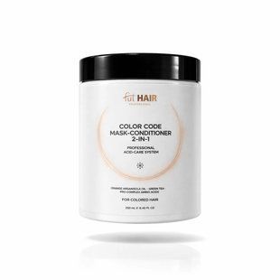 Маска-кондиционер FutHAIR Color Code 2-в-1 для окрашенных волос, фиксация цвета и блеск 250 мл FUTH13 фото