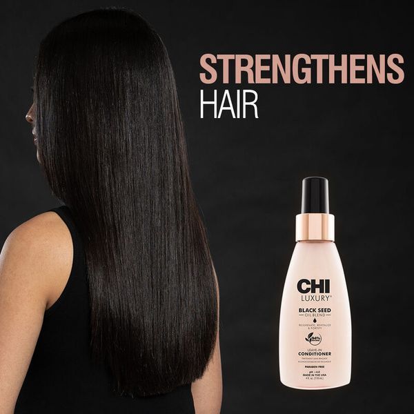 Несмываемый кондиционер с маслом чёрного тмина CHI Luxury Black Seed Oil Blend Leave-In Conditioner для лёгкого расчёсывания и гладкости 118 мл CHILLC4 фото