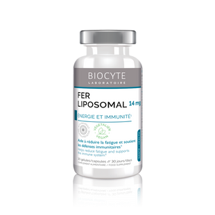 Борьба с железодефицитной анемией Biocyte Fe Fer Liposomal 30 капсул LONFE01.6044181 фото
