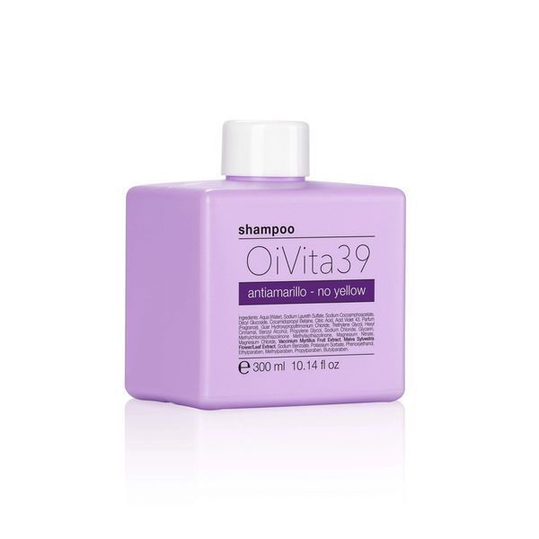 Шампунь для нейтрализации желтого пигмента OiVita39 No Yellow Shampoo 300мл Oiv52285 фото Шампунь для нейтрализации желтого пигмента OiVita39 No Yellow Shampoo 300мл Oiv52285 фото