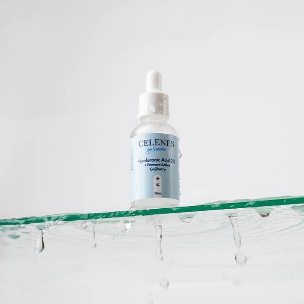 Сыворотка для лица Celenes by Sweden Rena Hyaluronic Acid 2% + Ferment Active Gojiberry увлажняющая 30 мл 5180100 фото