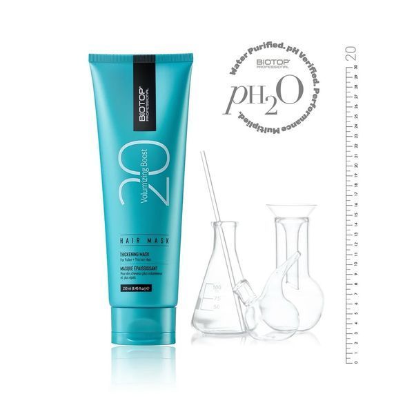 Маска для об'єму Biotop Professional 20 Volumizing Boost Hair Mask для тонкого волосся 250 мл 419624 фото
