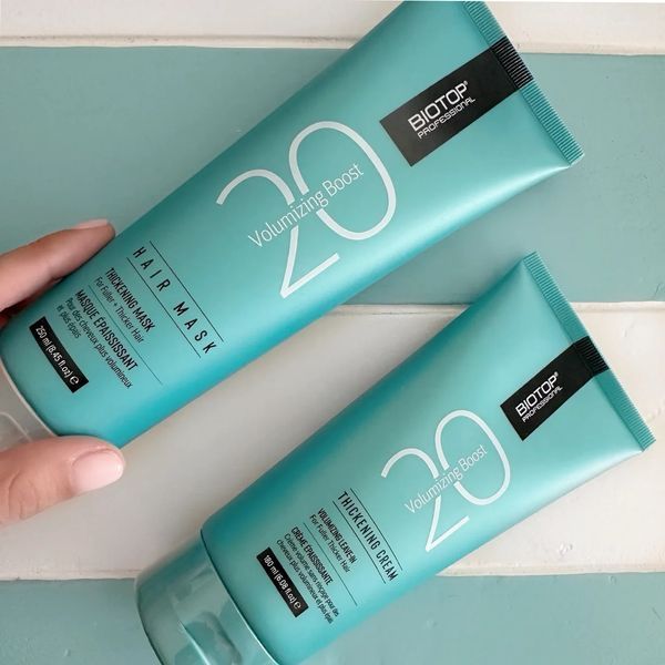 Маска для об'єму Biotop Professional 20 Volumizing Boost Hair Mask для тонкого волосся 250 мл 419624 фото