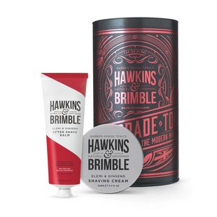 Набір для гоління Hawkins & Brimble Grooming Gift Set (Shave Cream & AfterShave Balm) 5060495672804 фото