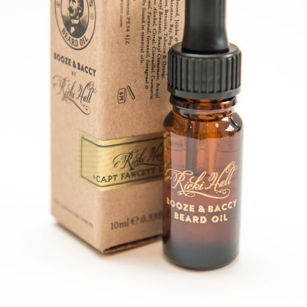 Масло для бороды, дорожный размер Capitan Fawcett Ricki Hall's Booze & Baccy Beard Oil 10ml Travel Size F1113 фото