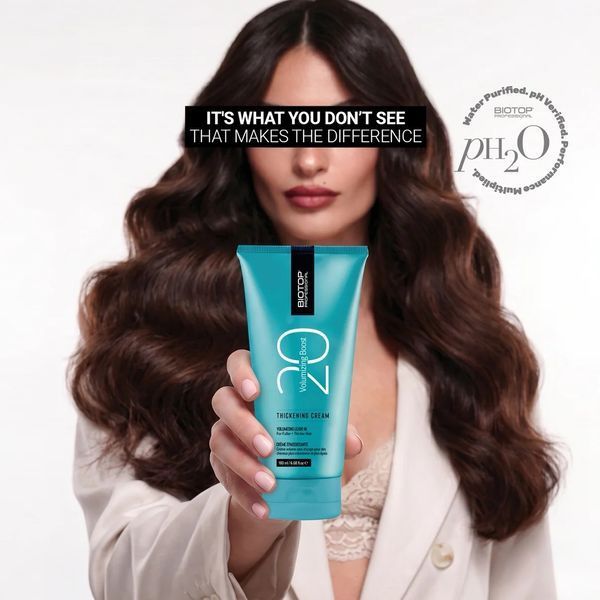 Крем для об'єму Biotop Professional 20 Volumizing Boost Thickening Cream для тонкого волосся 180 мл 419617 фото