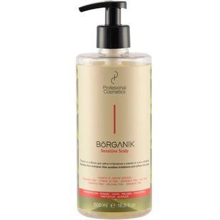 Бессульфатный шампунь Profesional Cosmetics Borganik Sensitive Scalp Shampoo для чувствительной кожи головы 500 мл 2332 фото