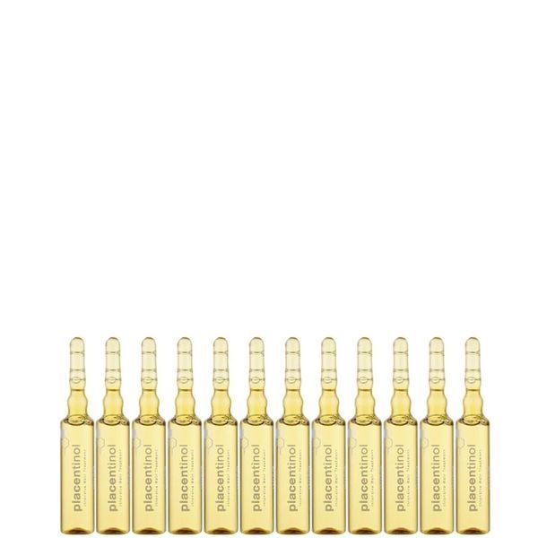 Ампулы для укрепления волос Profesional Cosmetics Placentinol Hairloss Vials для густоты и силы прядей 12 х 10 мл 2100 фото