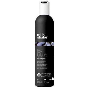 Шампунь тонуючий milk shake Icy Blond Shampoo нейтралізація жовтизни 300 мл 8032274147282 фото