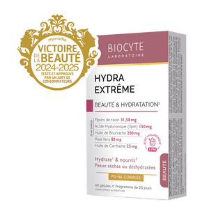 Ультраувлажнение, антиоксидант Biocyte Hydra Extreme 40 капсул BYHEG40 фото