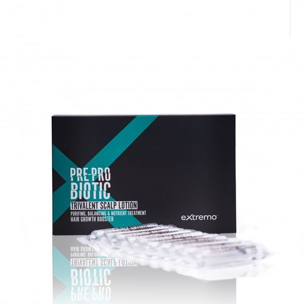 Ампулы для кожи головы Extremo Pre-Pro Biotic укрепление 10х10 мл EX225 фото