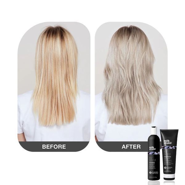Шампунь тонуючий milk shake Icy Blond Shampoo нейтралізація жовтизни 300 мл 8032274147282 фото