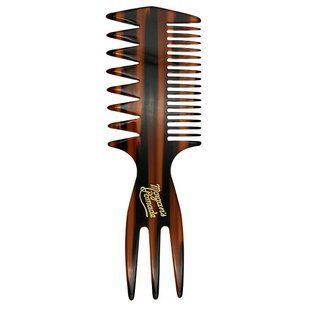 Афрокомб Morgans Three Way Afro Pomade Comb Трехсторонняя расческа M278 фото