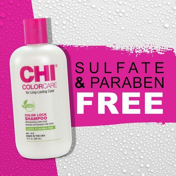 Шампунь CHI ColorCare Color Lock Shampoo для захисту кольору фарбованого волосся 355 мл CHICCLS12 фото