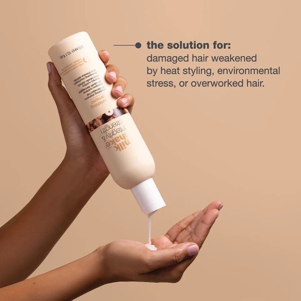 Шампунь milk shake Integrity & Strength Nourishing Shampoo для живлення та міцності ламкого волосся 300 мл 8032274106159 фото